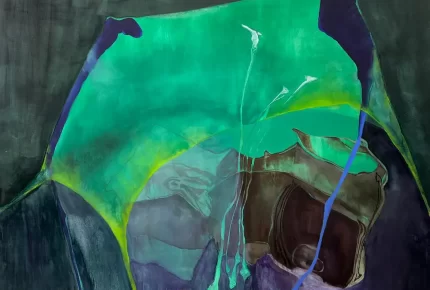 Wet-scape Χρώματα λαδιού σε καμβά 160 x 190 cm 2022